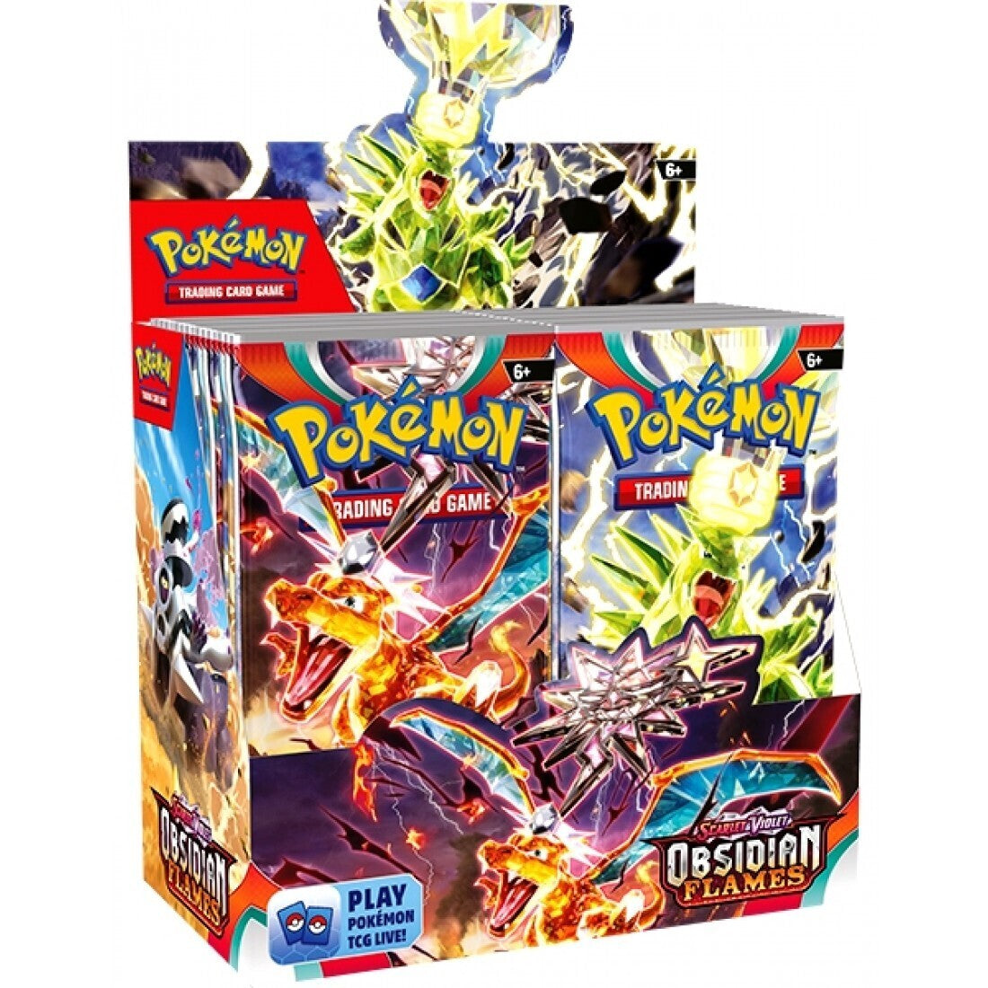 Pokemon Scarlet & Violet 3: Obsidian Flames Case