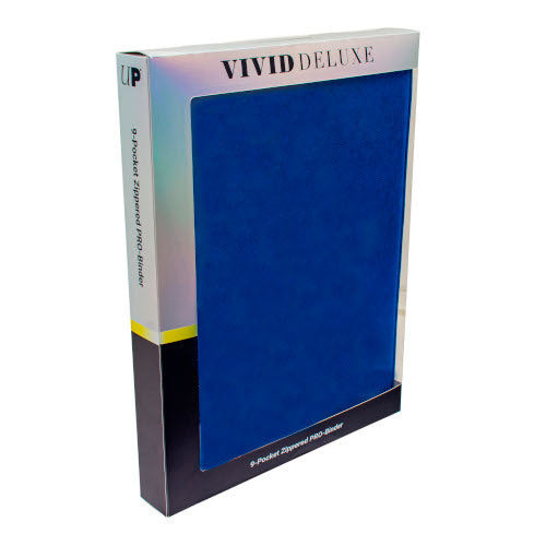 Ultra Pro - Vivid Deluxe 9 Pocket Zippered PRO-Binder - Blue