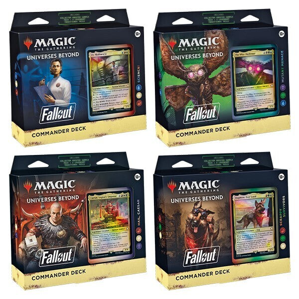 Magic The Gathering - Fallout Commander Deck x4