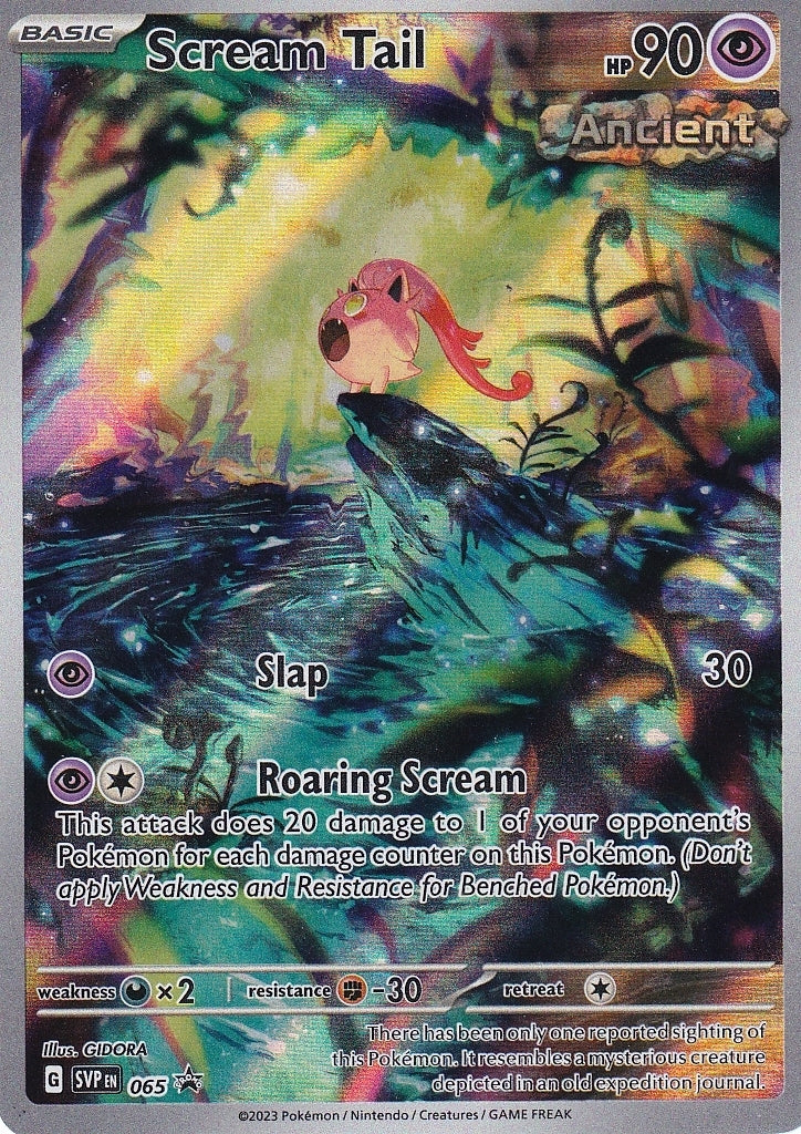 Scarlet & Violet Paradox Rift Promo Scream Tail SVP 065