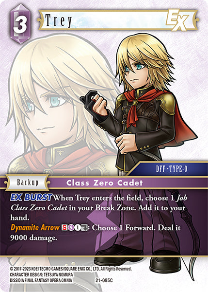 Final Fantasy Opus XXI - 21-095 Trey Foil