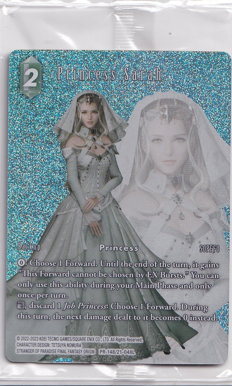 Final Fantasy Opus XXI - PR148/21-048 Princess Sarah Box Topper