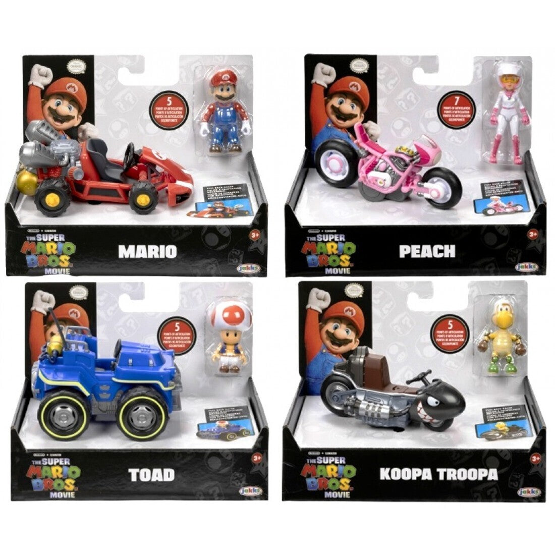 The Super Mario Bros. Movie Figure & Kart Assortment