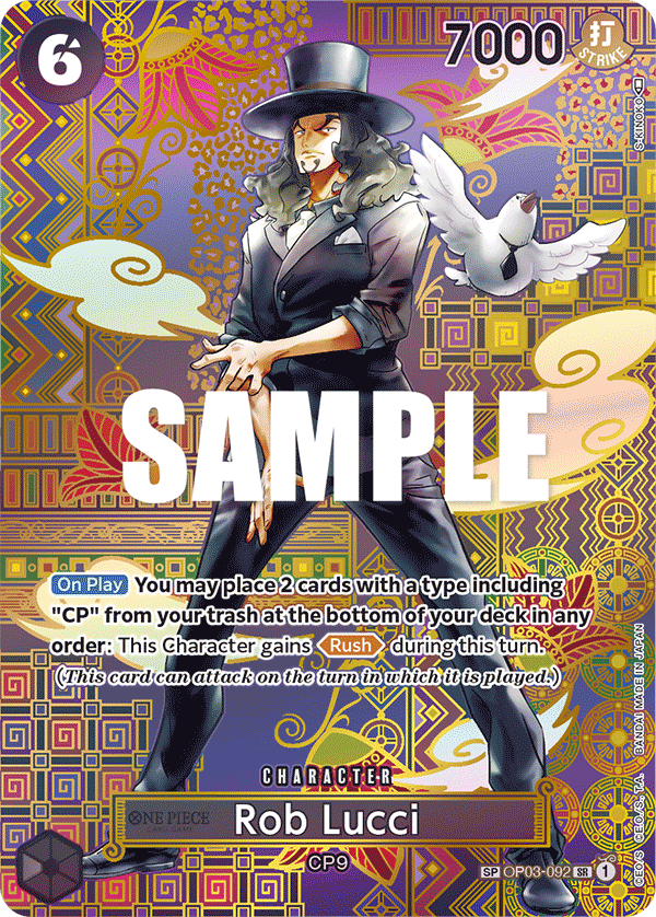 OP03-092 | SP card | CHARACTER Rob Lucci