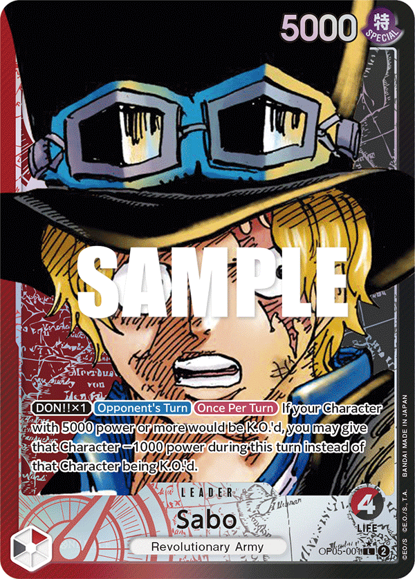 OP05-001 | L | LEADER Sabo (Parallel)