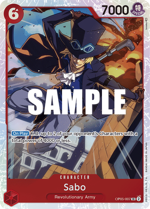 OP05-007 | SR | CHARACTER Sabo