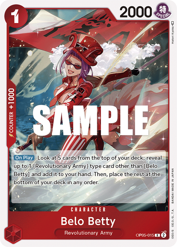 OP05-015 | R | CHARACTER Belo Betty