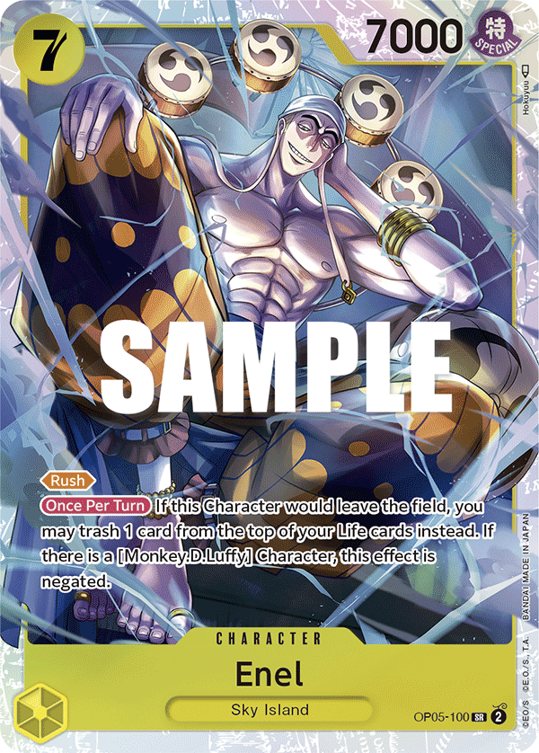 OP05-100 | SP card | CHARACTER Enel