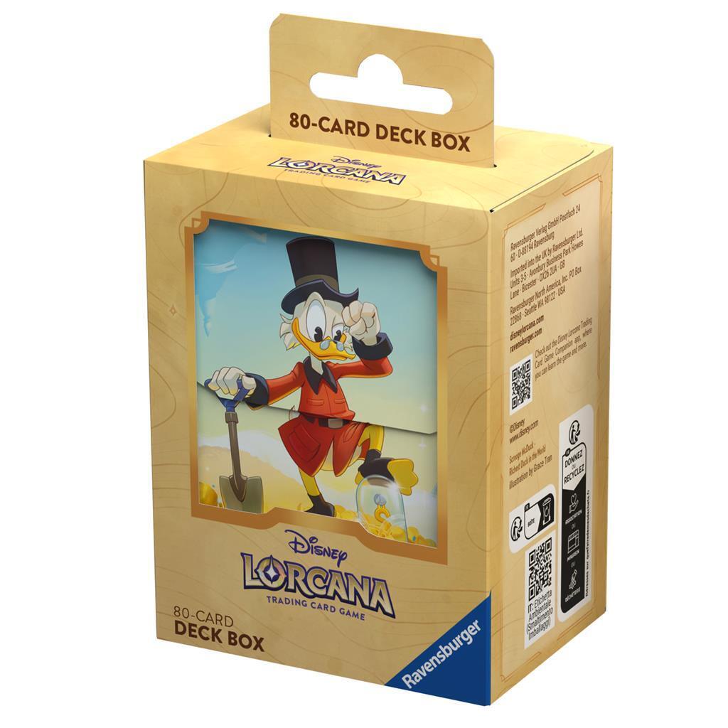 Disney Lorcana Into the Inklands Deck Box "Dagobert Duck"