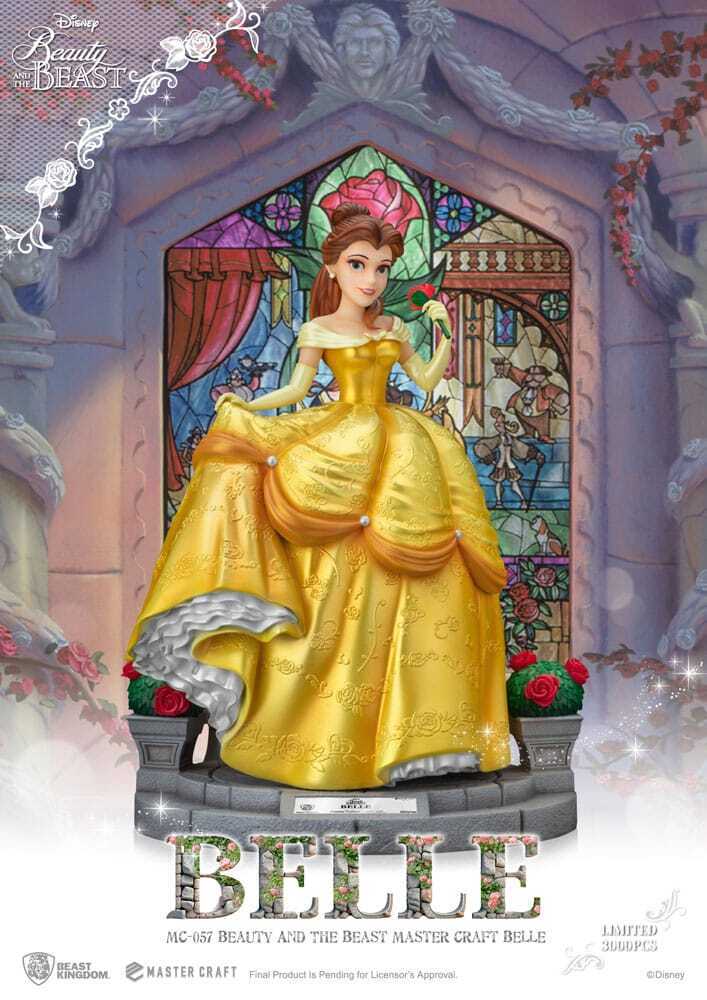 Disney Master Craft Statue Beauty and the Beast 39 cm