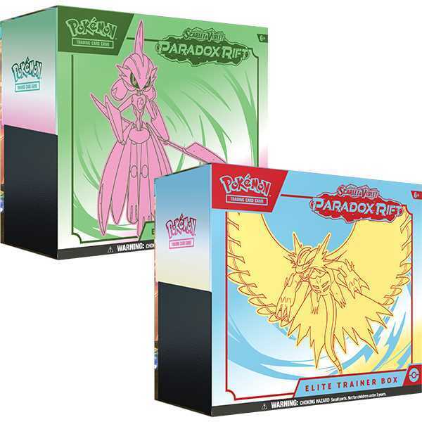 CASE of 10 Pokemon TCG: Scarlet & Violet 4 - Paradox Rift - Elite Trainer Box