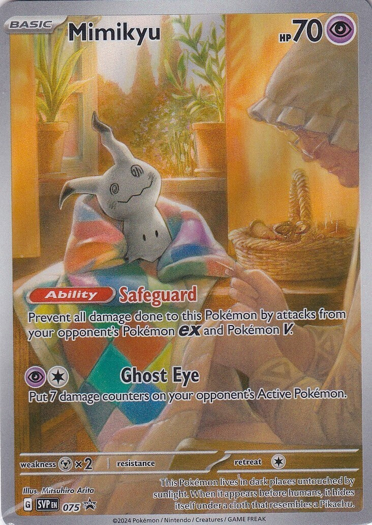 Scarlet & Violet Paldean Fates Mimikyu Promo