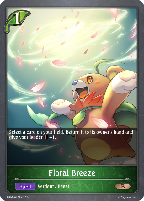 Flame of Laevateinn BP03-016 Floral Breeze Premium Foil