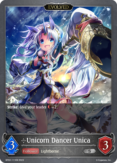 Reign of Bahamut BP02-111 Unicorn Dancer Unica