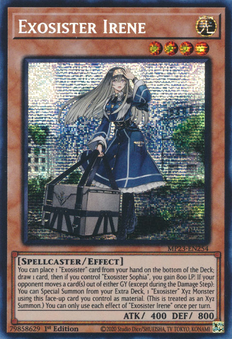 25th Anniversary Tin Dueling Heroes MP23-EN254 Exosister Irene