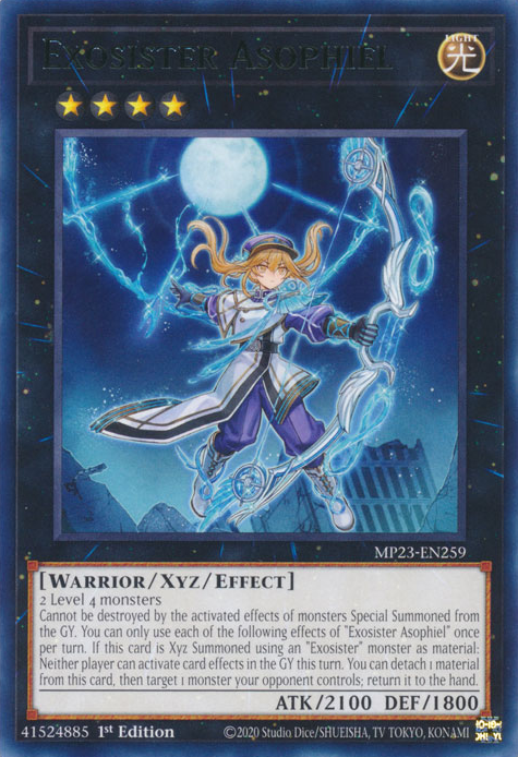 25th Anniversary Tin Dueling Heroes MP23-EN259 Exosister Asophiel