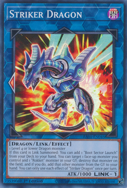 25th Anniversary Rarity Collection RC01-EN046 Striker Dragon Ultra Rare