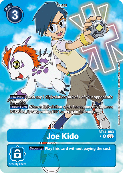 Blast Ace BT14-083 Joe Kido Alternative Art