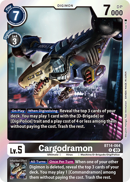 Blast Ace BT14-064 Cargodramon