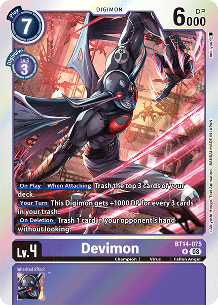 Blast Ace BT14-075 Devimon