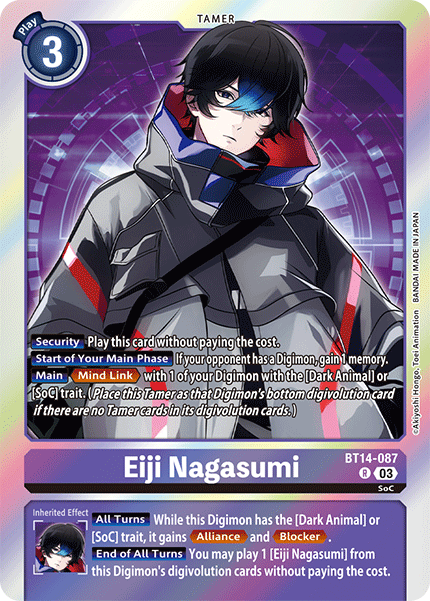 Blast Ace BT14-089 Eiji Nagasumi