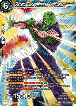 Perfect Combination BT23-048 Piccolo, Combo With an Old Enemy