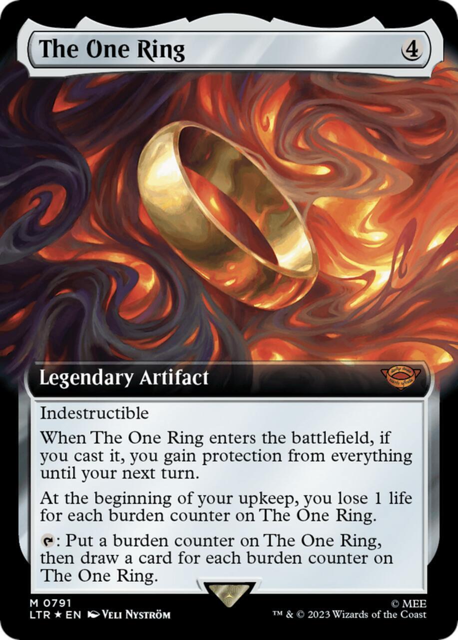 MTG Lord Of The Rings 0791 The One Ring Surge Foil