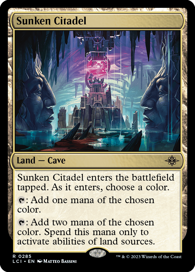 MTG The Lost Caverns of Ixalan 0285 Sunken Citadel