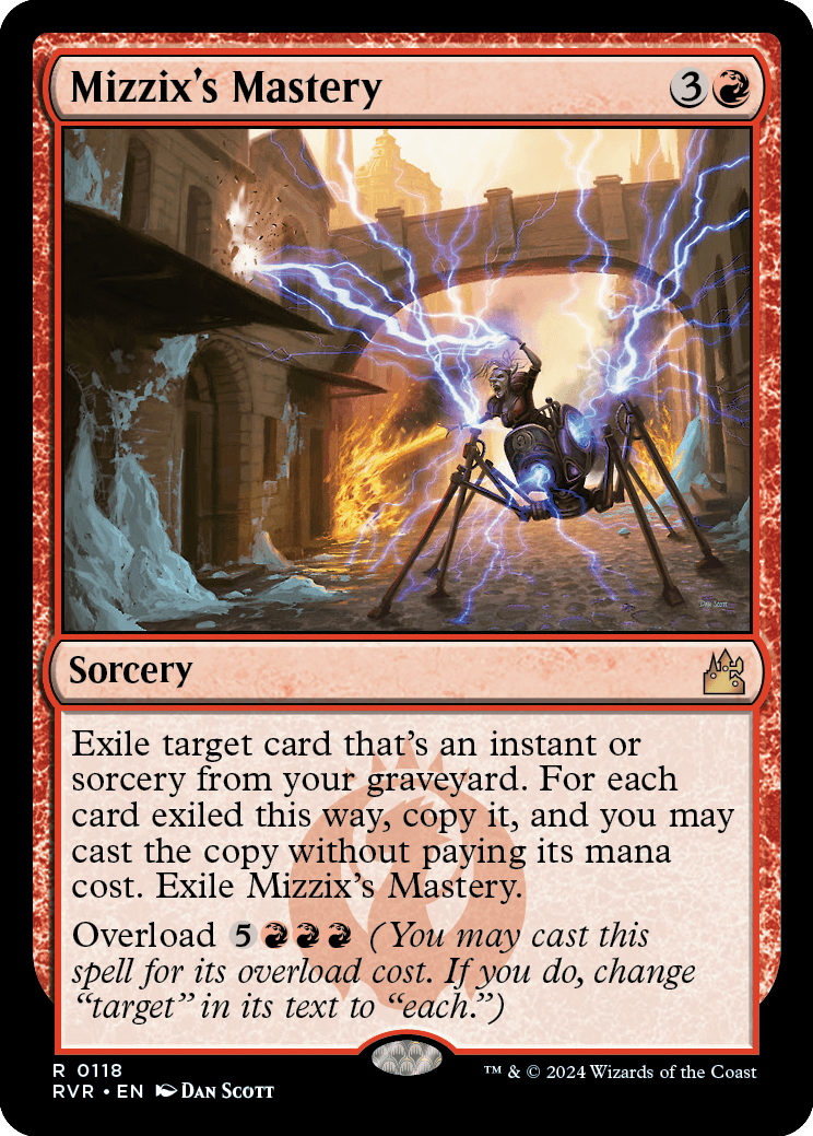 MTG Ravnica Remastered 0118 Mizzix's Mastery (Foil)