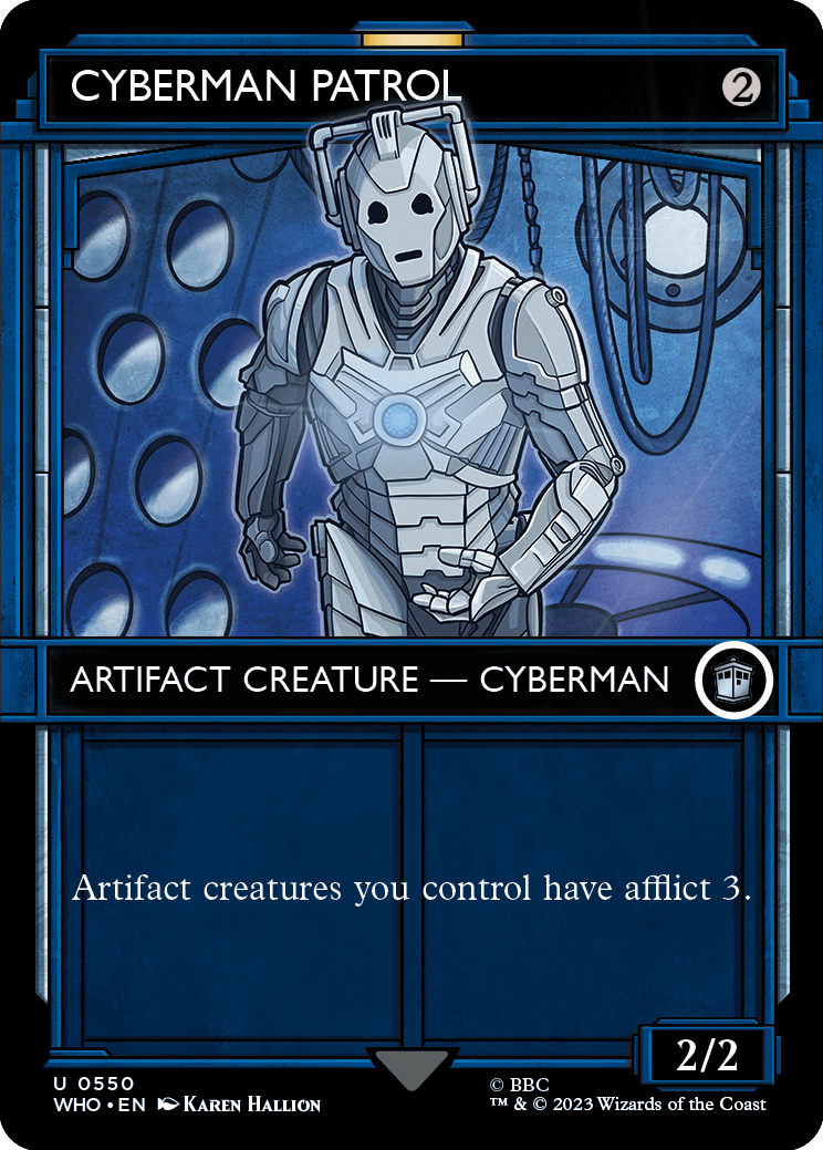 MTG Doctor Who 0550 Cyberman Patrol (Showcase)