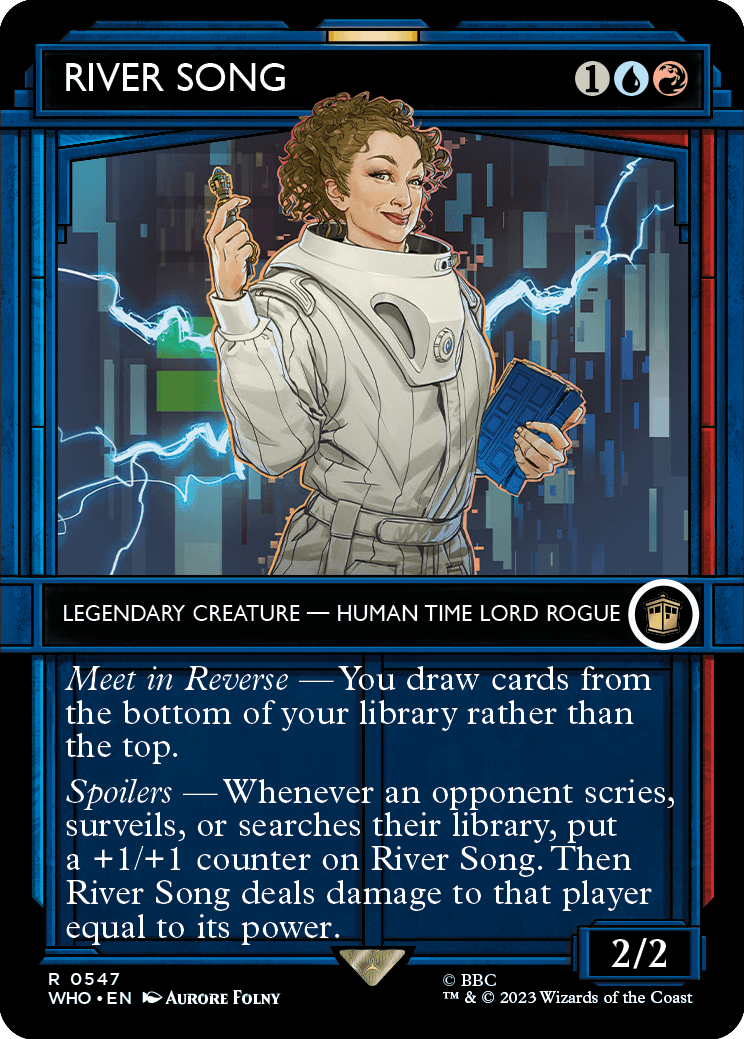 MTG Doctor Who 0547 River Song (Showcase)