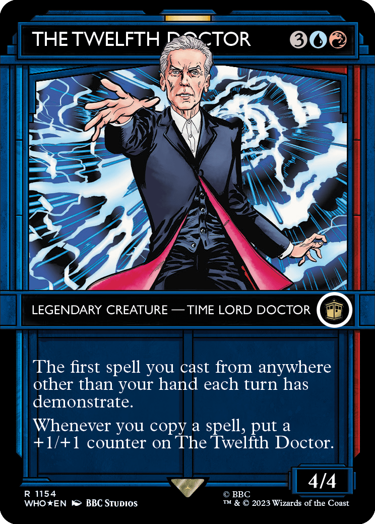 MTG Doctor Who 1154 The Twelfth Doctor (Showcase Surge Foil)