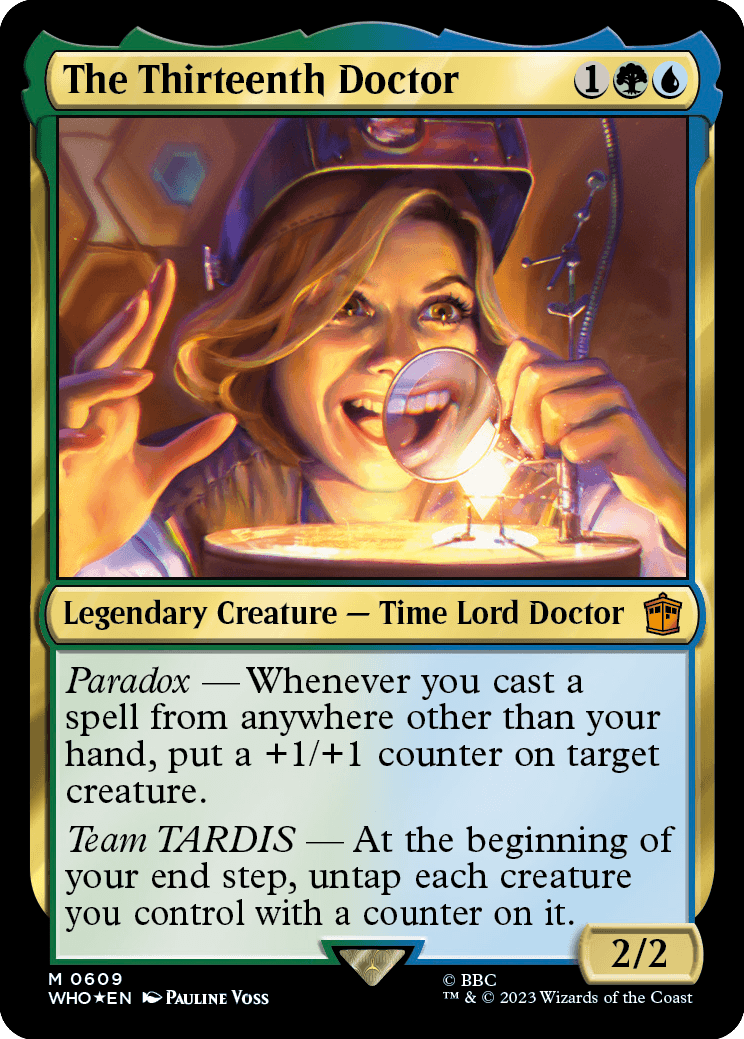 MTG Doctor Who 0609 The Thirteenth Doctor (Surge Foil)