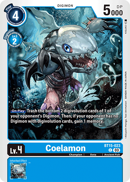 Exceed Apocalypse BT15-023 Coelamon