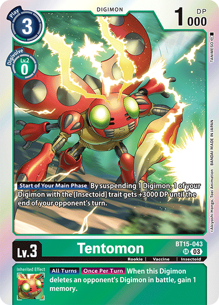 Exceed Apocalypse BT15-043 Tentomon