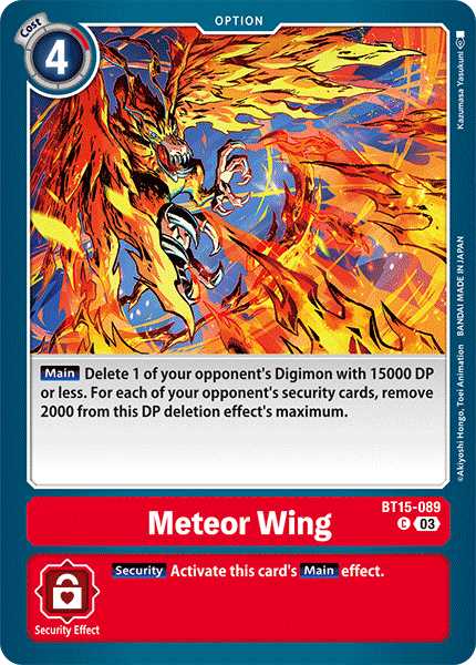 Exceed Apocalypse BT15-089 Meteor Wing