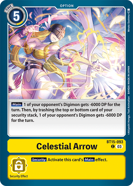 Exceed Apocalypse BT15-093 Celestial Arrow