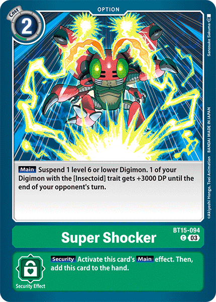 Exceed Apocalypse BT15-094 Super Shocker