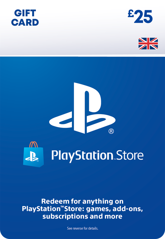 £25 PSN Gift Card UK Account (Code Via Email)