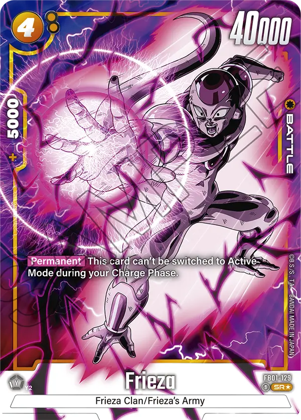 Awakened Pulse FB01-129 Frieza Alternate art