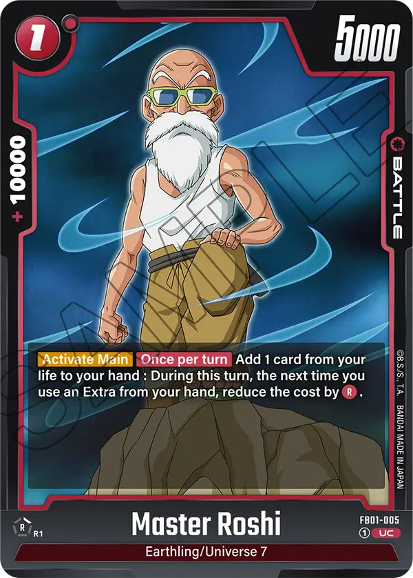 Awakened Pulse FB01-005 Master Roshi