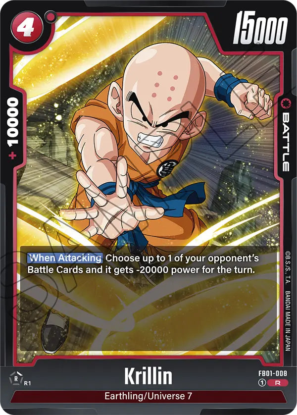 Awakened Pulse FB01-008 Krillin