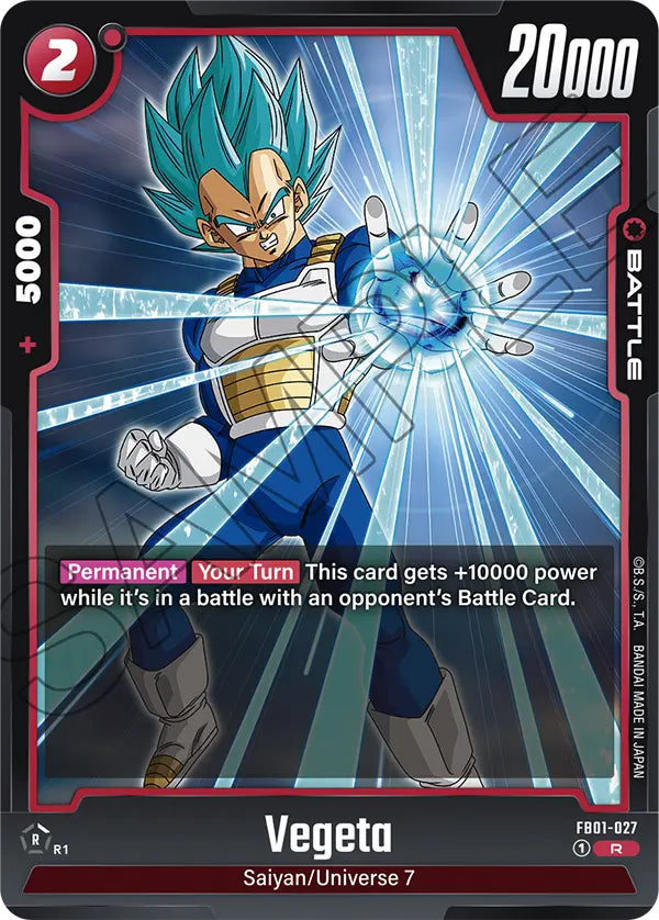 Awakened Pulse FB01-027 Vegeta