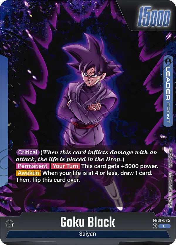 Awakened Pulse FB01-035 Goku Black