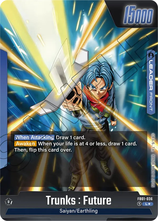 Awakened Pulse FB01-036 Trunks : Future Alternate art