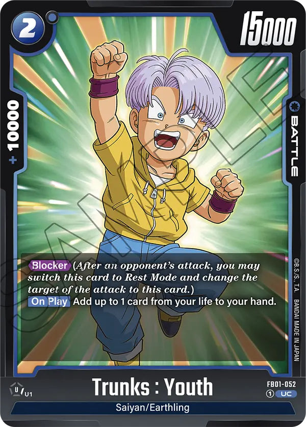 Awakened Pulse FB01-052 Trunks : Youth