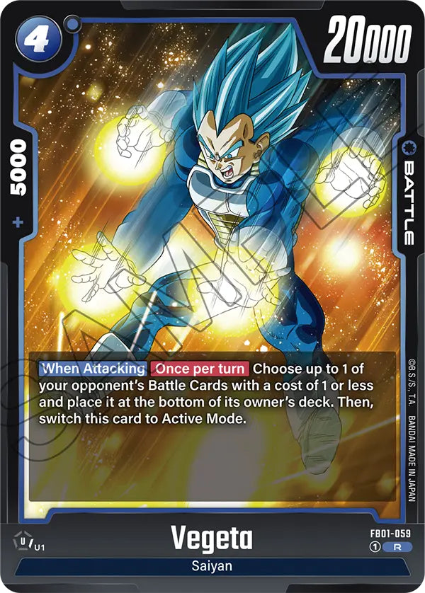 Awakened Pulse FB01-059 Vegeta