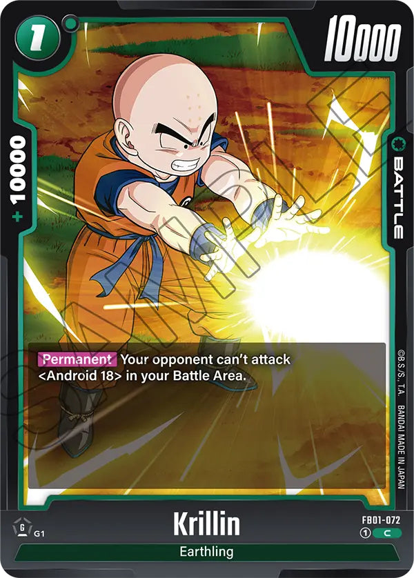 Awakened Pulse FB01-072 Krillin