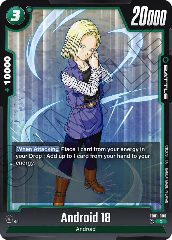 Awakened Pulse FB01-080 Android 18