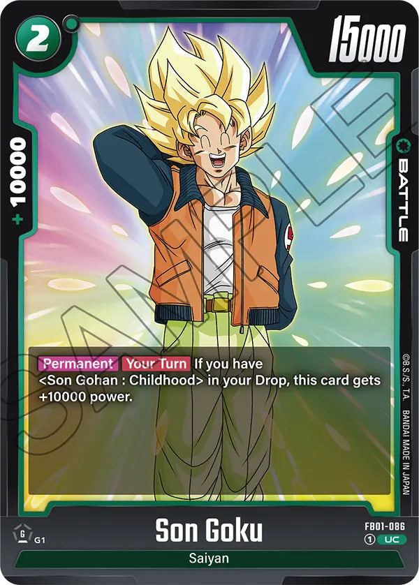 Awakened Pulse FB01-086 Son Goku